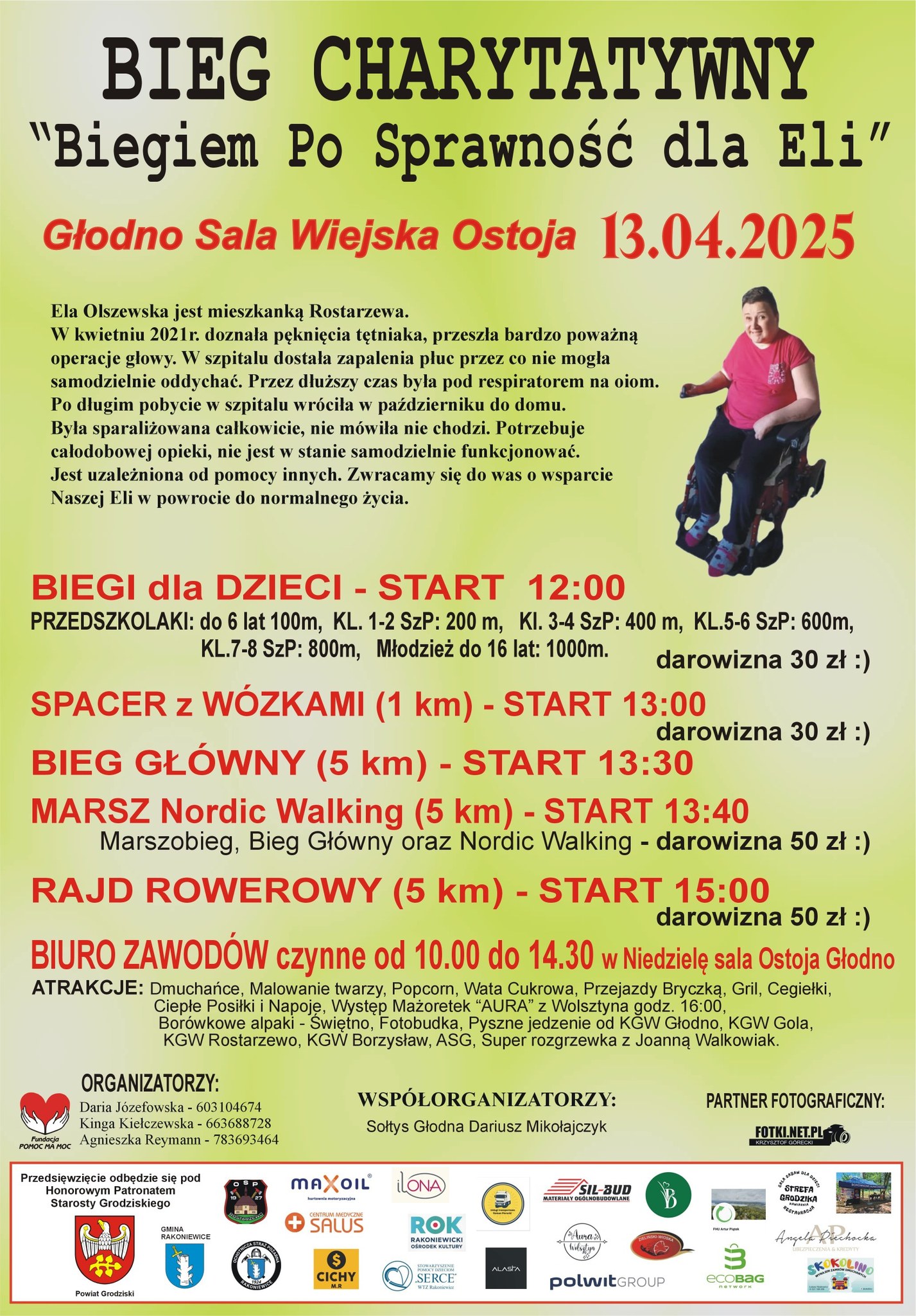 plakat bieg charytatywny