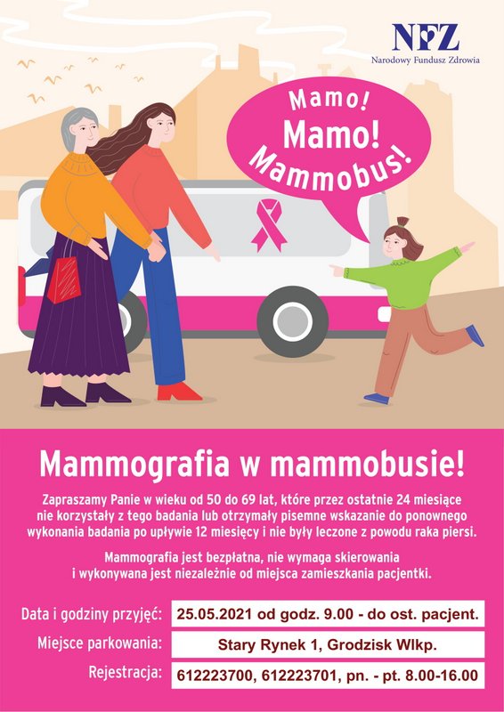 Mammografia w mammobusie