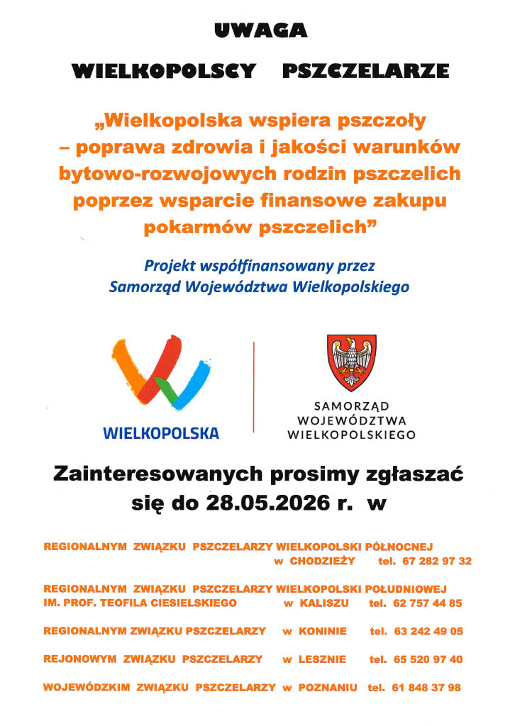 Plakat_pszczelarze