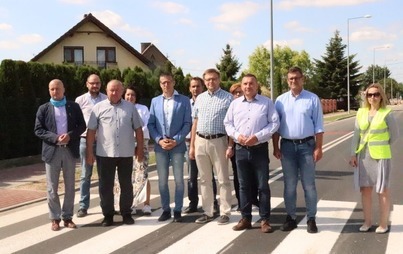 Zdjęcie do ZAKOŃCZENIE KOLEJNEGO ETAPU INWESTYCJI NA DRODZE POWIATOWEJ WIOSKA-GNIN-KOBYLINIKI-GRODZISK WIELKOPOLSKI