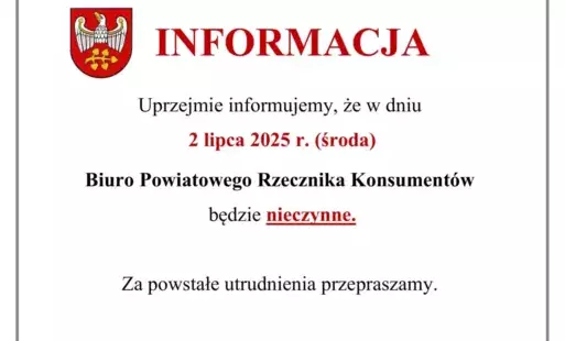 Zdjęcie do Informacja 