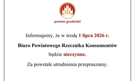 Zdjęcie do RZECZNIK KONSUMENTA NIEDOSTĘPNY