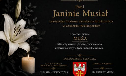 Zdjęcie do Kondolencje