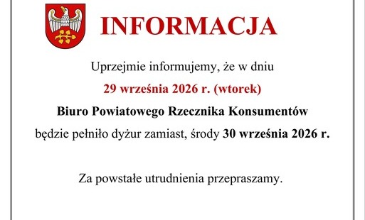 Zdjęcie do Informacja 