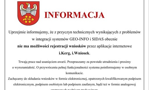 Zdjęcie do Informacja! 